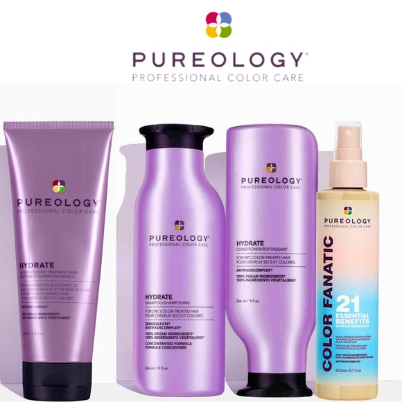 Pureology Other - Pureology HYDRATE SUPERFOOD 4 Set for Dry Hair